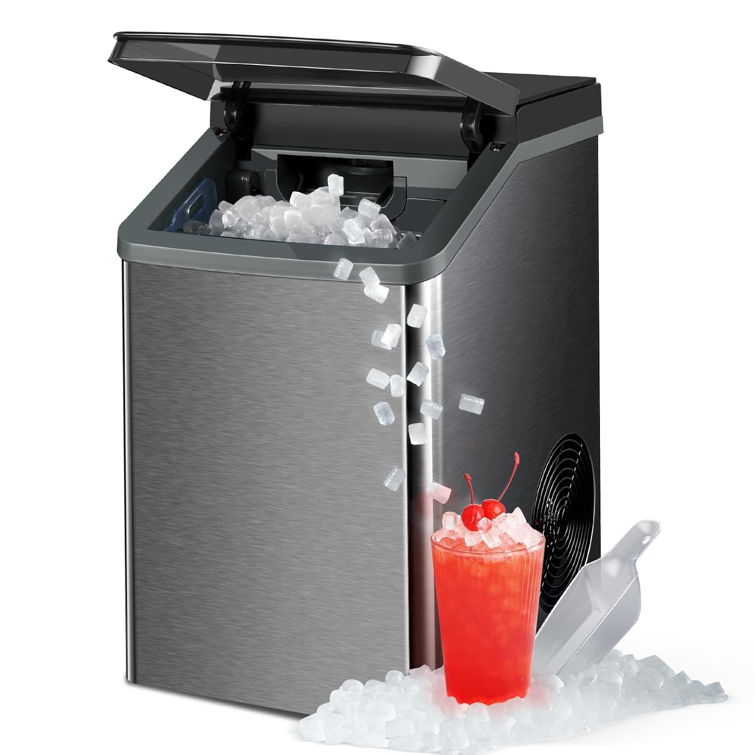 Gevi KNOVA Nugget Ice Maker Countertop
